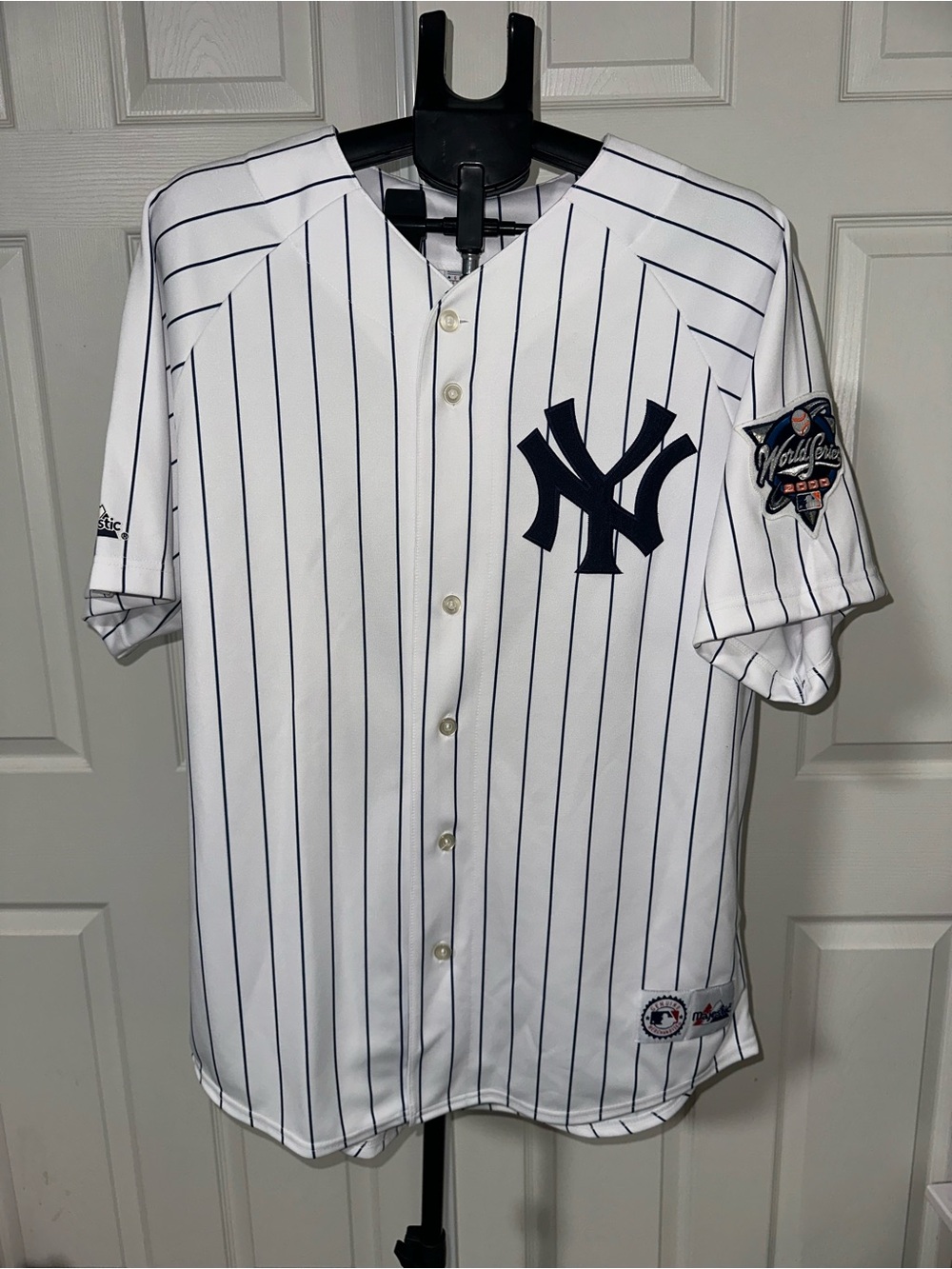Vintage Majestic New York Yankees Williams #51 2000 World Series Pinstripe XL